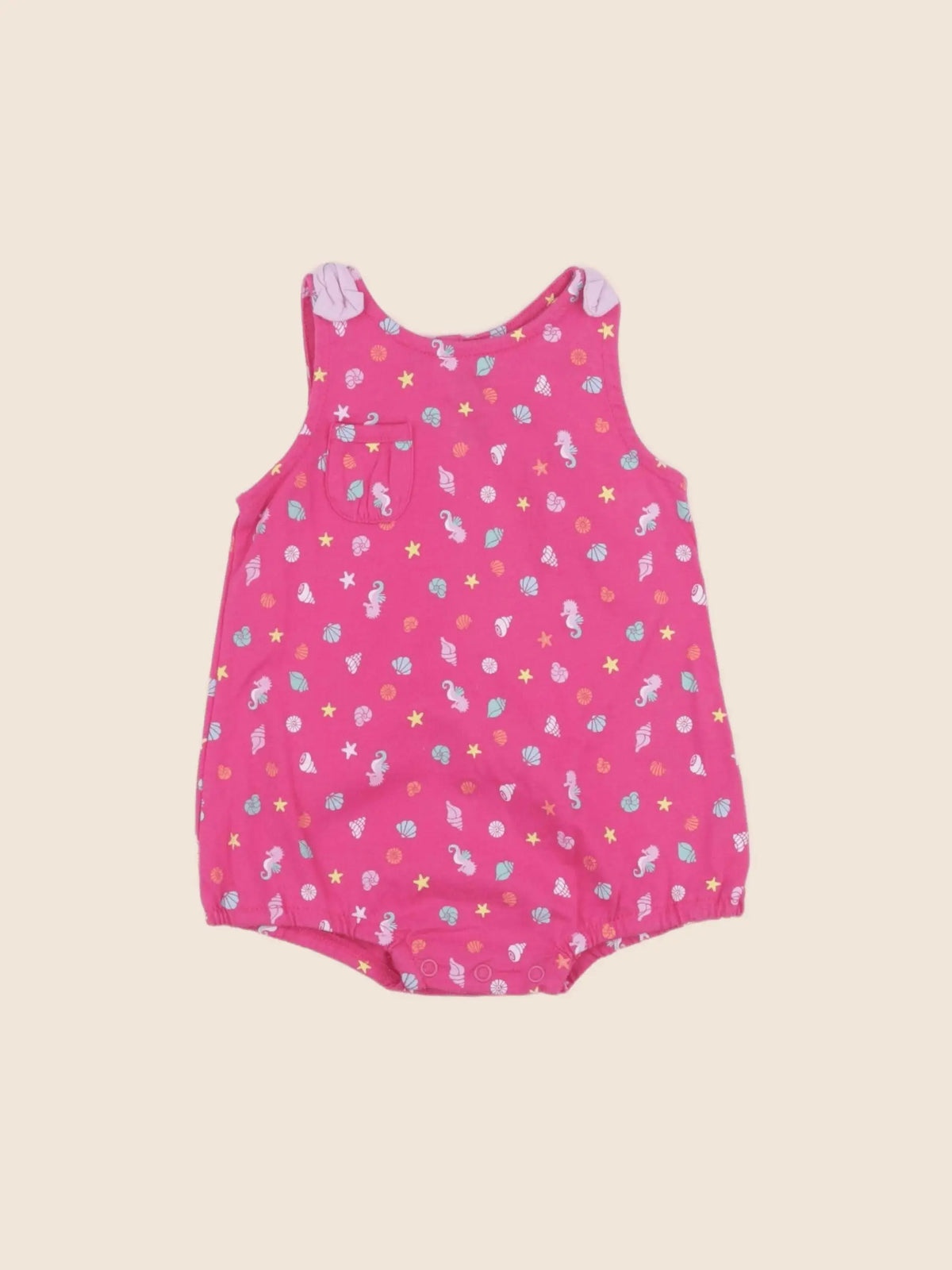 Sergent Major - combinaison rose - 6 mois