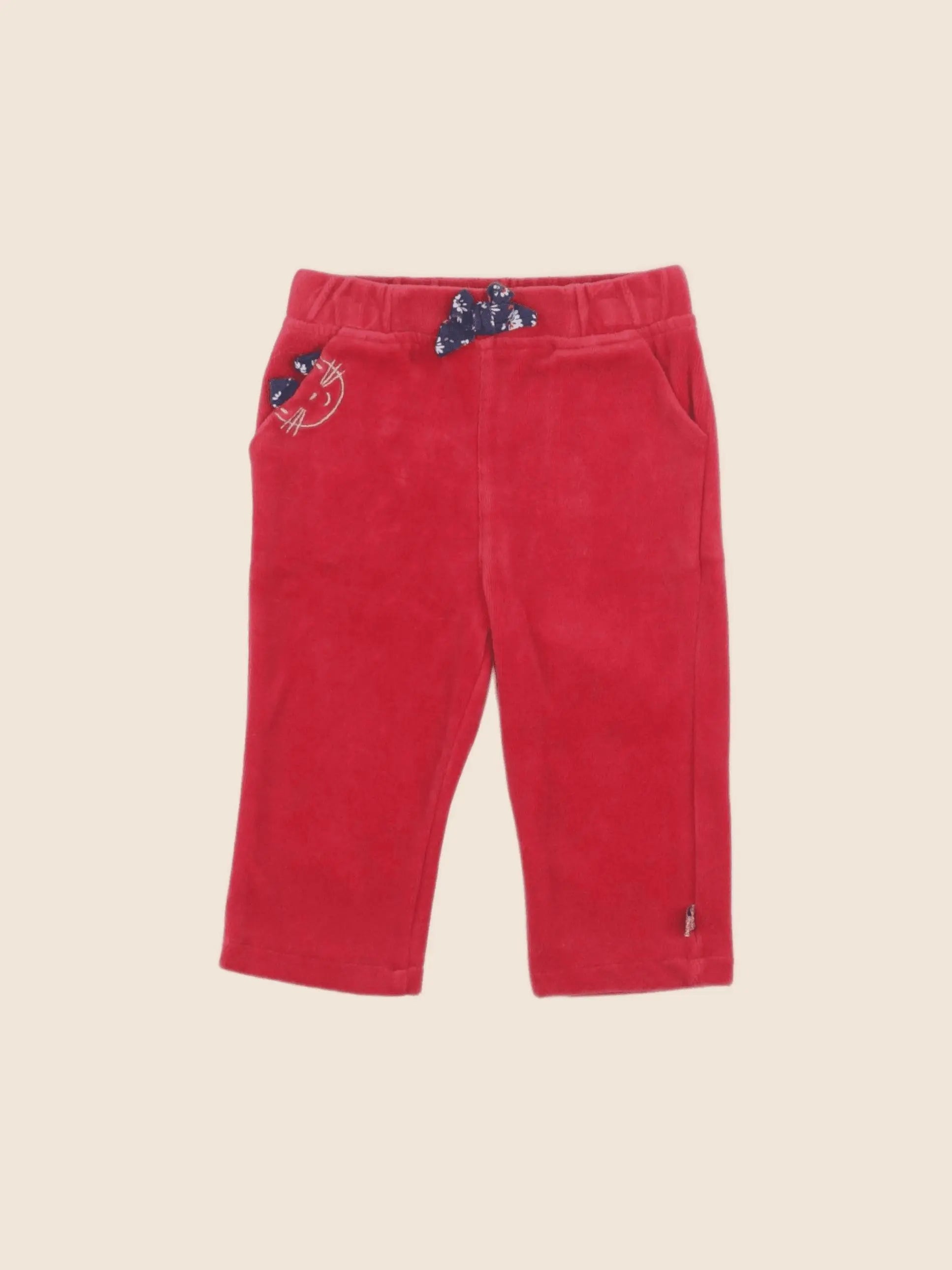 Sergent Major - pantalon rouge - 6 mois
