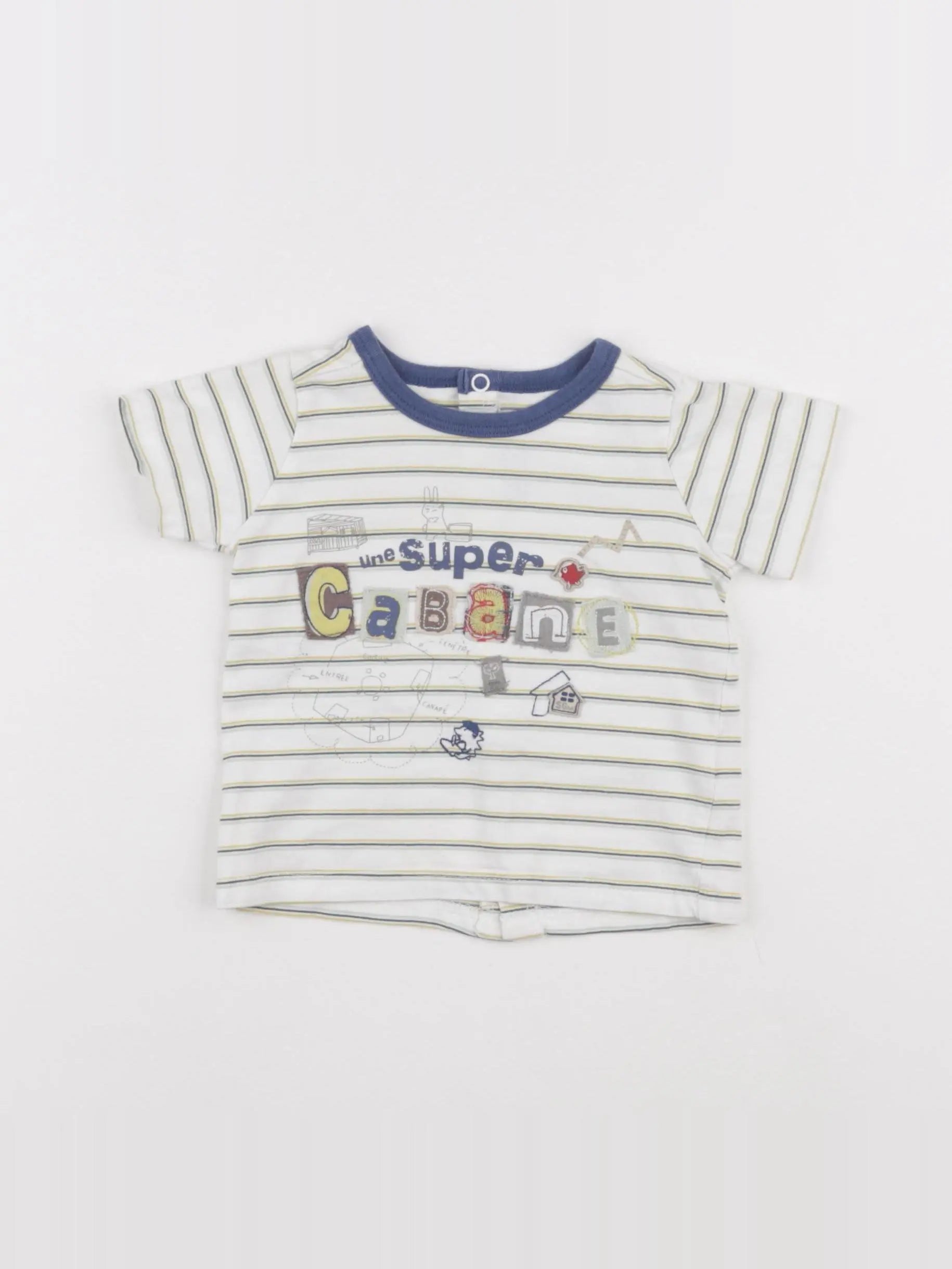 Sergent Major - tee-shirt multicolore - 6 mois