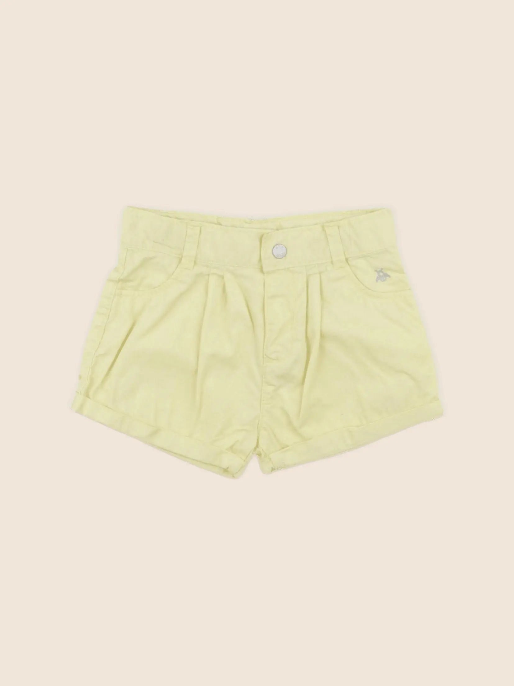 Obaïbi - short jaune - 6 mois