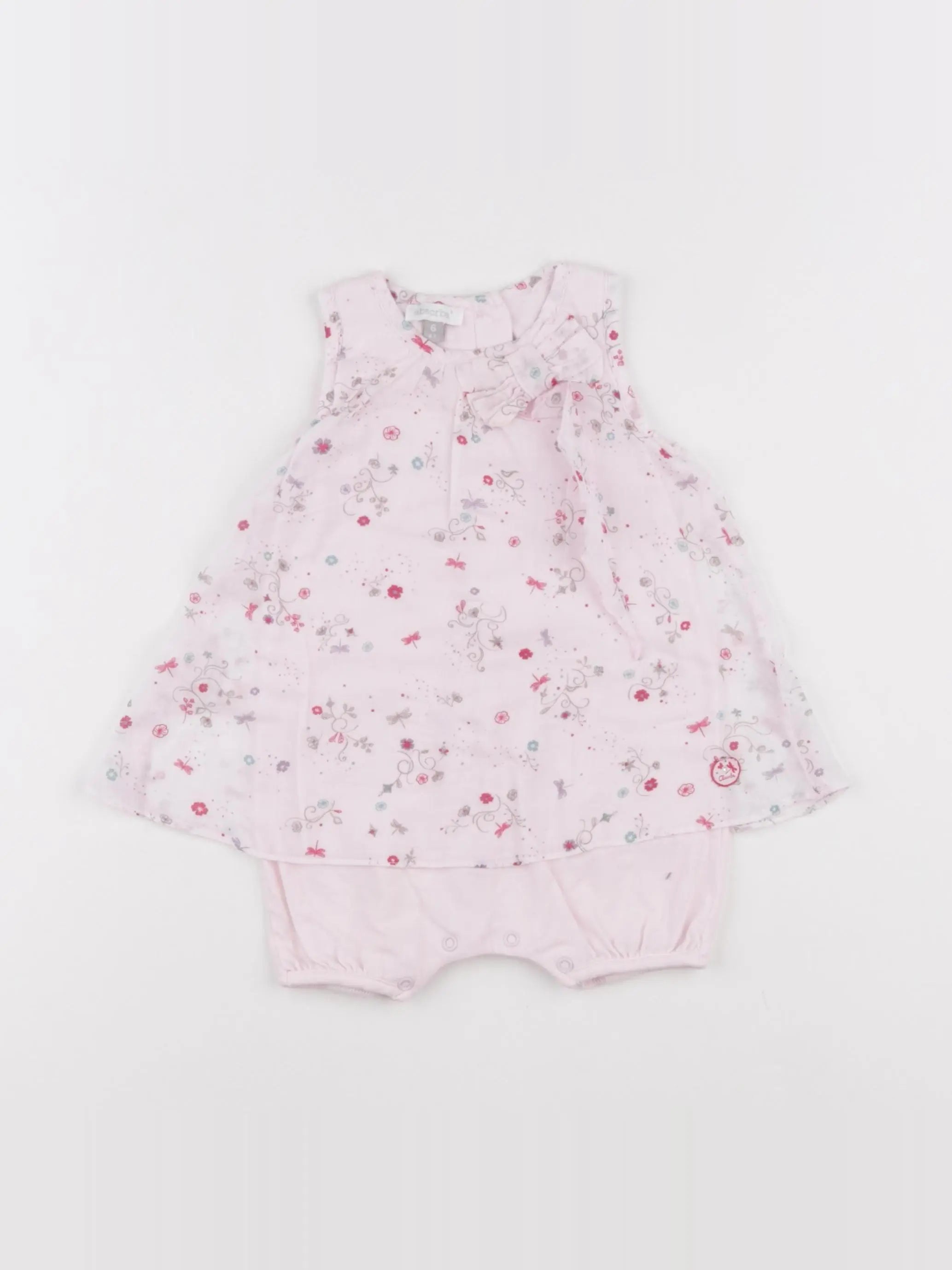 Absorba - body robe rose - 6 mois