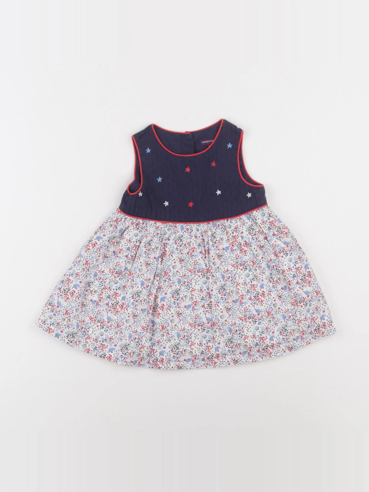 Sergent Major - robe multicolore - 6 mois