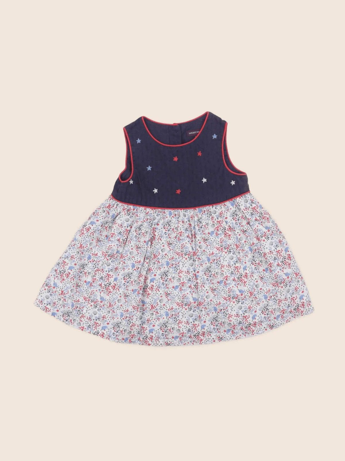 Sergent Major - robe multicolore - 6 mois