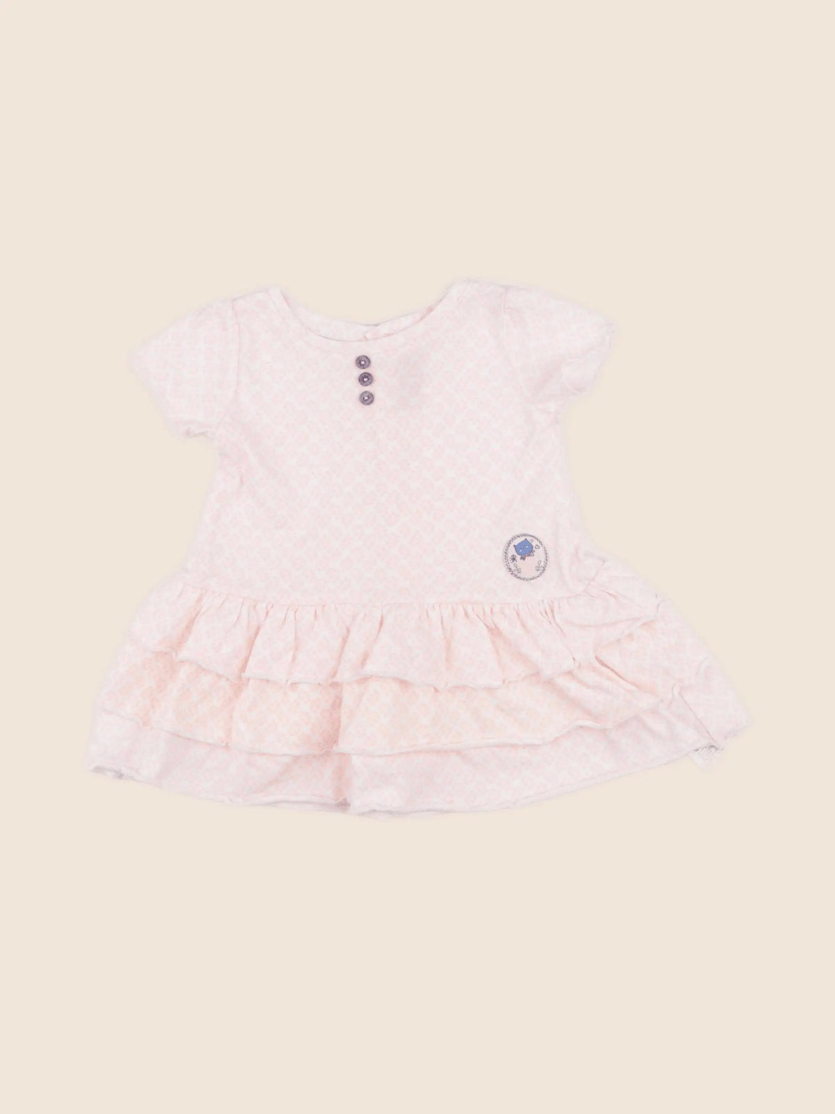 Sergent Major - robe rose fluo - 3 mois