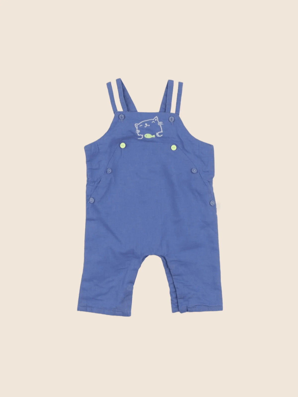 DPAM - salopette bleu - 1 mois
