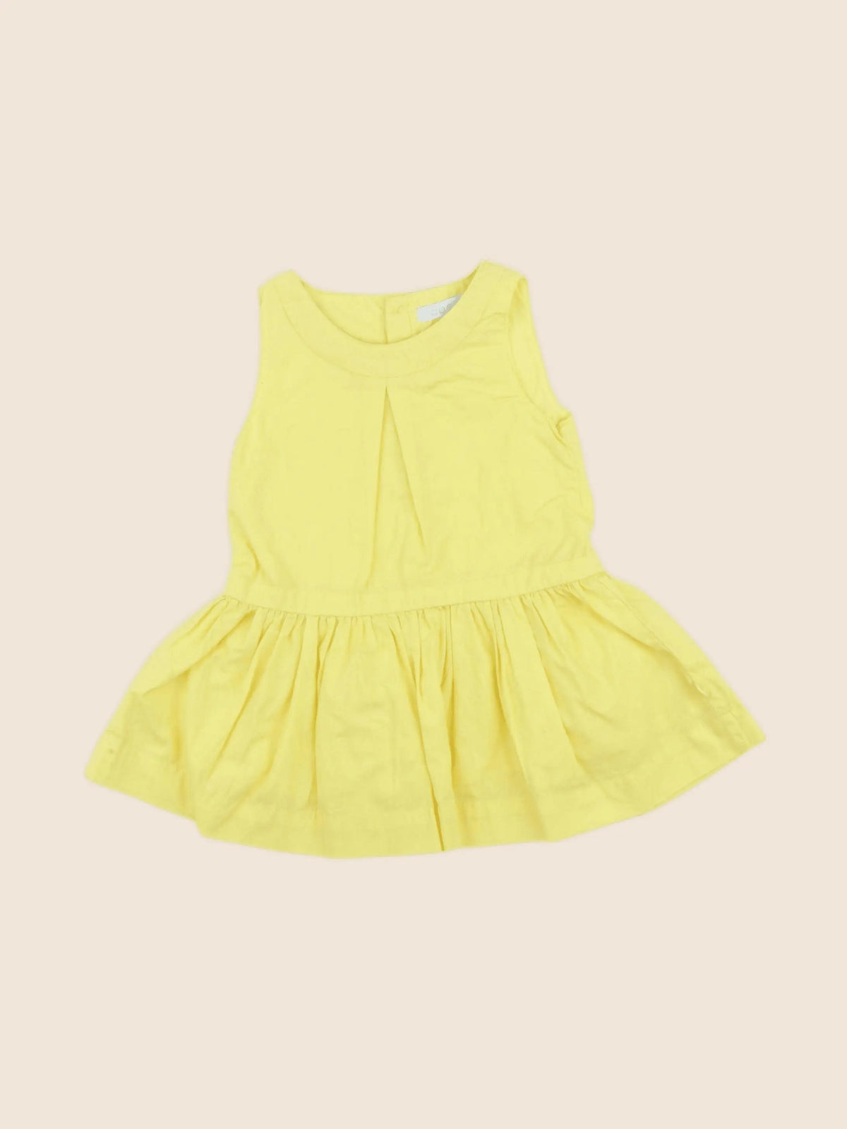 Obaïbi - robe jaune - 6 mois