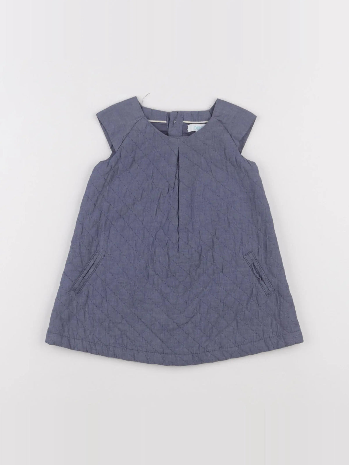 Obaïbi - robe bleu - 6 mois
