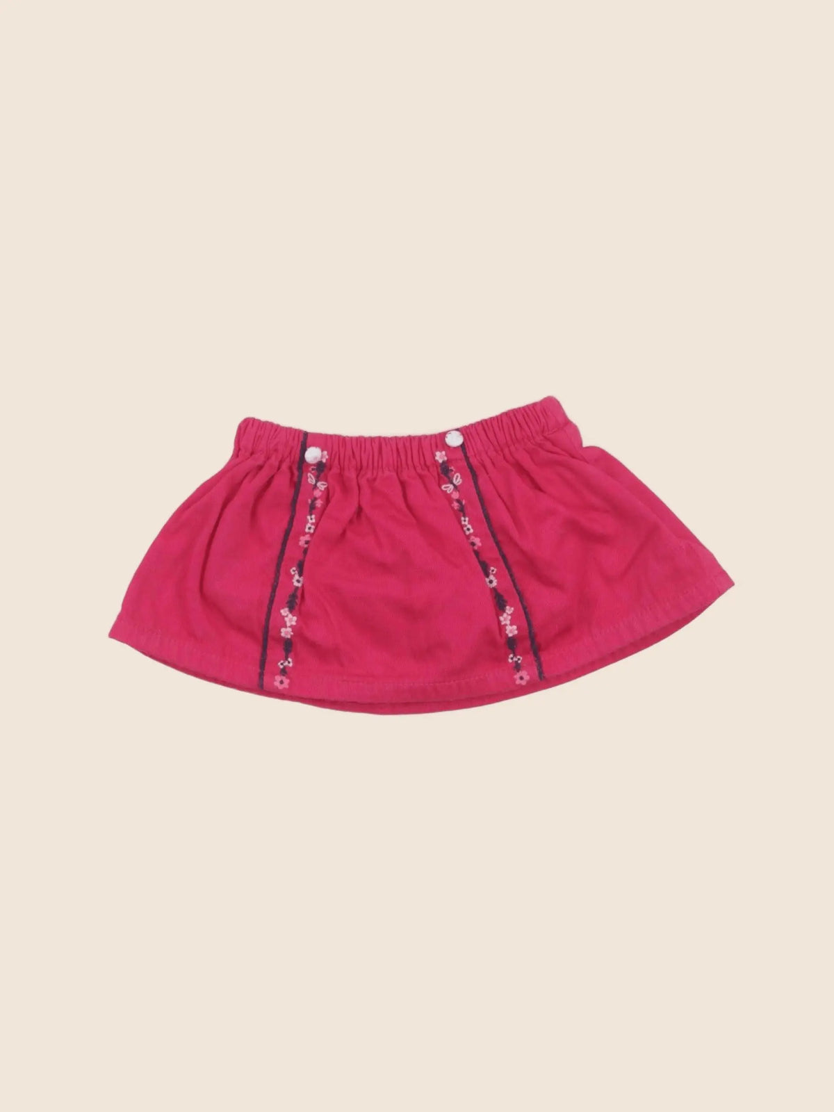 Sergent Major - jupe rose - 9 mois