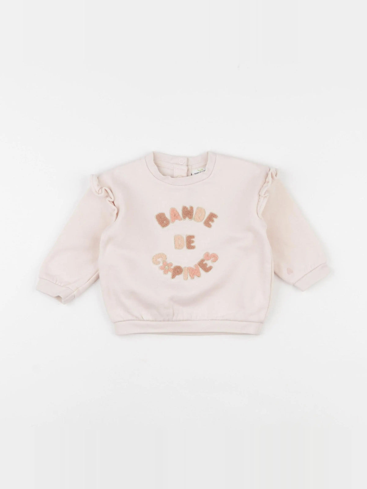 Tape à l'oeil - sweat rose - 6 mois