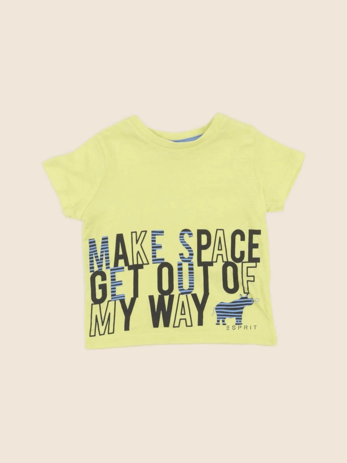 Esprit - tee-shirt jaune - 3 mois