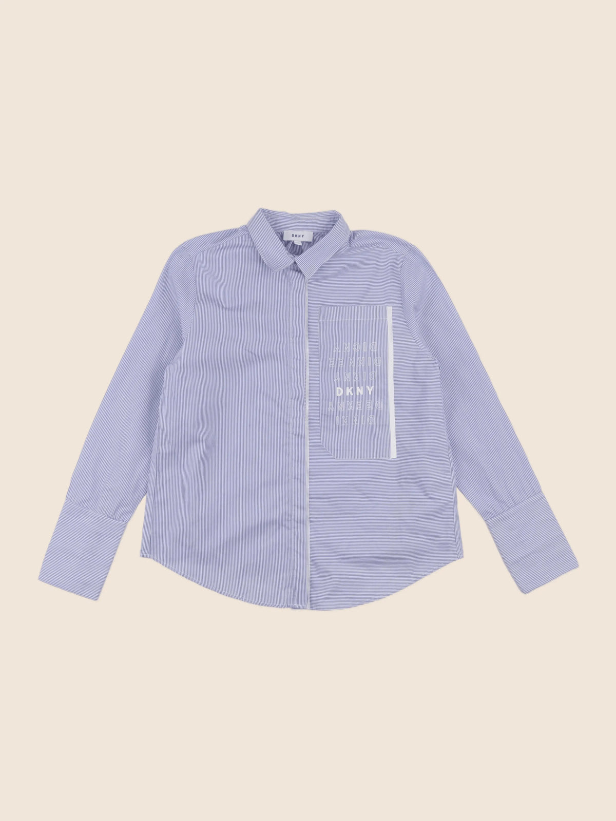 Dkny - chemise bleu - 10 ans