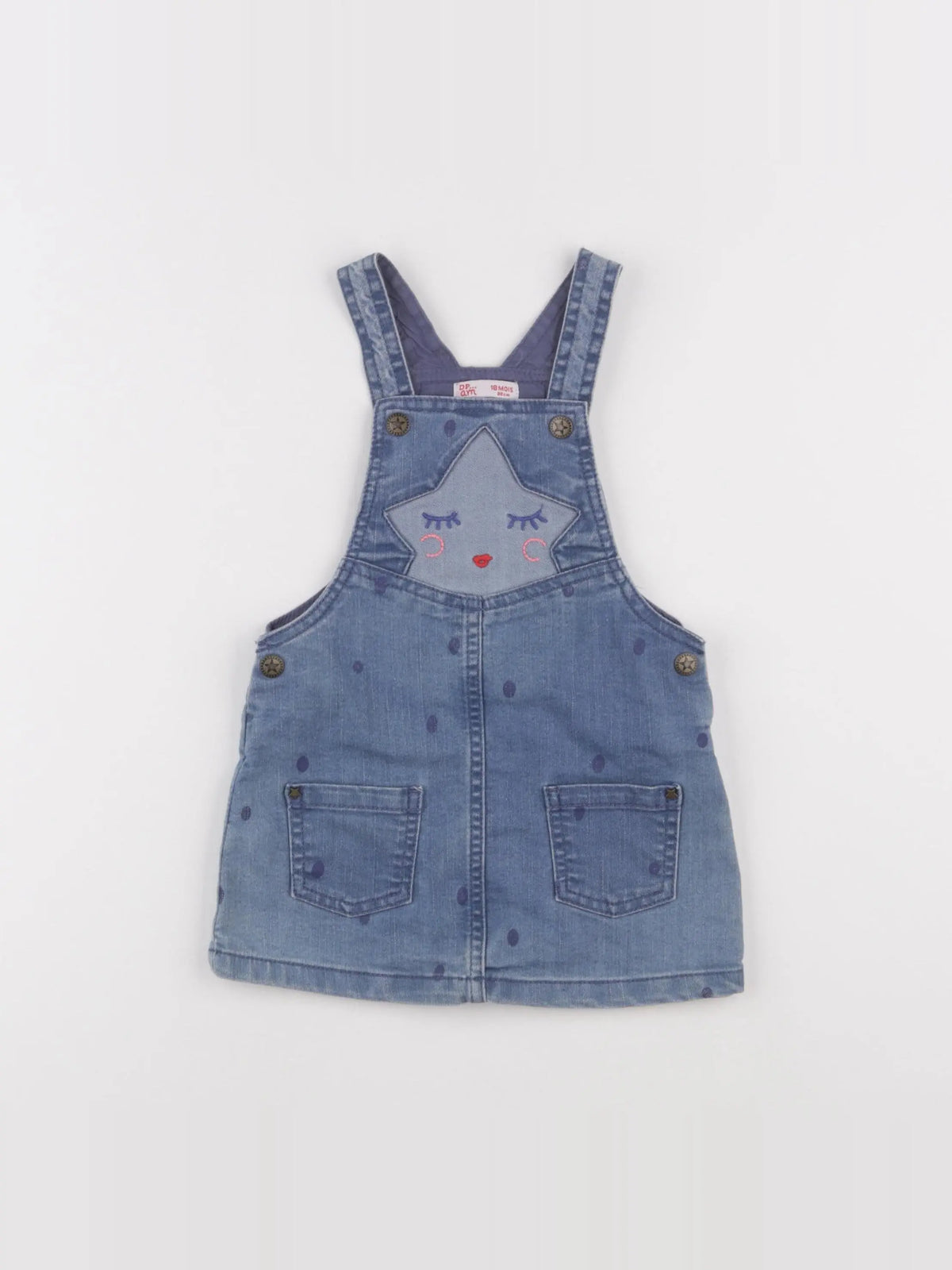 DPAM - robe bleu - 18 mois