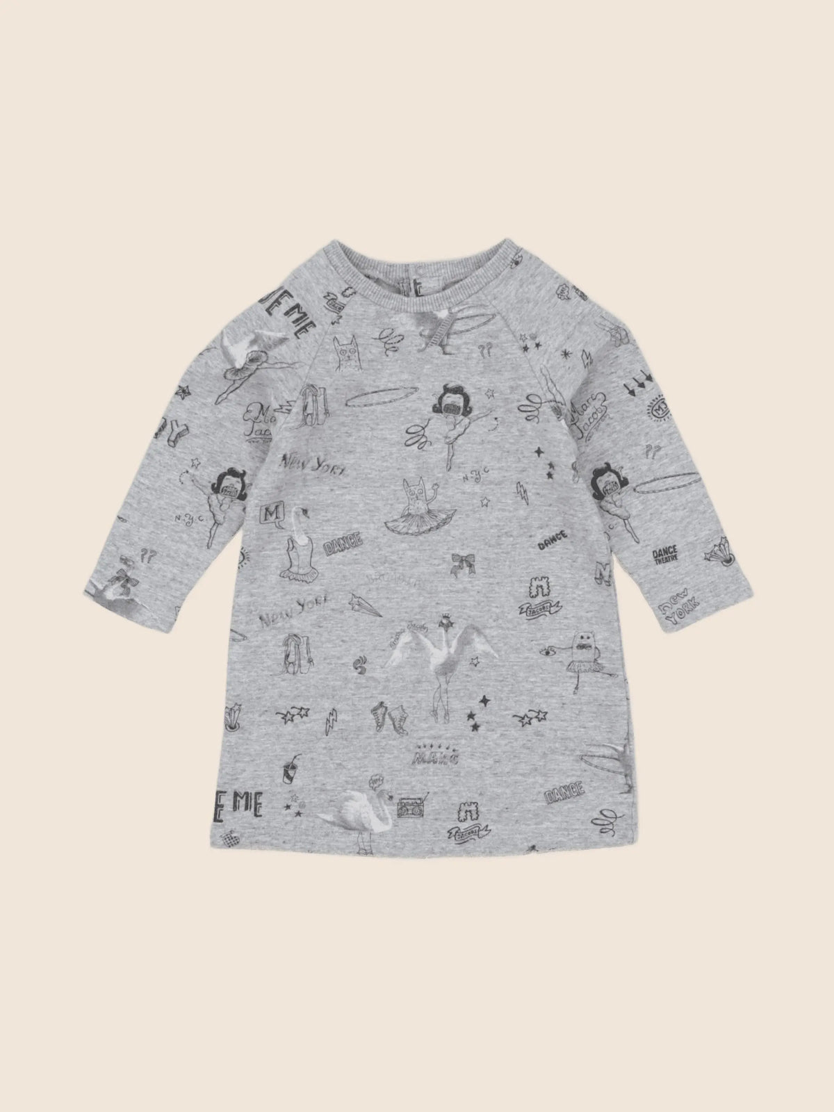 Little marc jacobs - robe gris - 12 mois