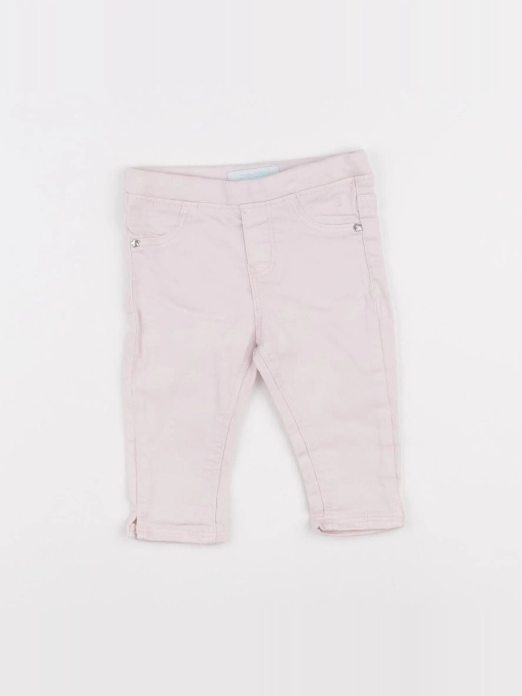 Obaïbi - jegging rose - 6 mois