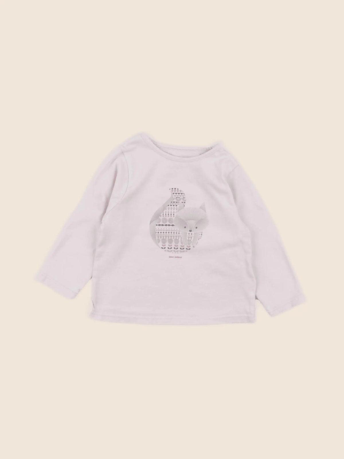 Obaïbi - tee-shirt rose - 9 mois