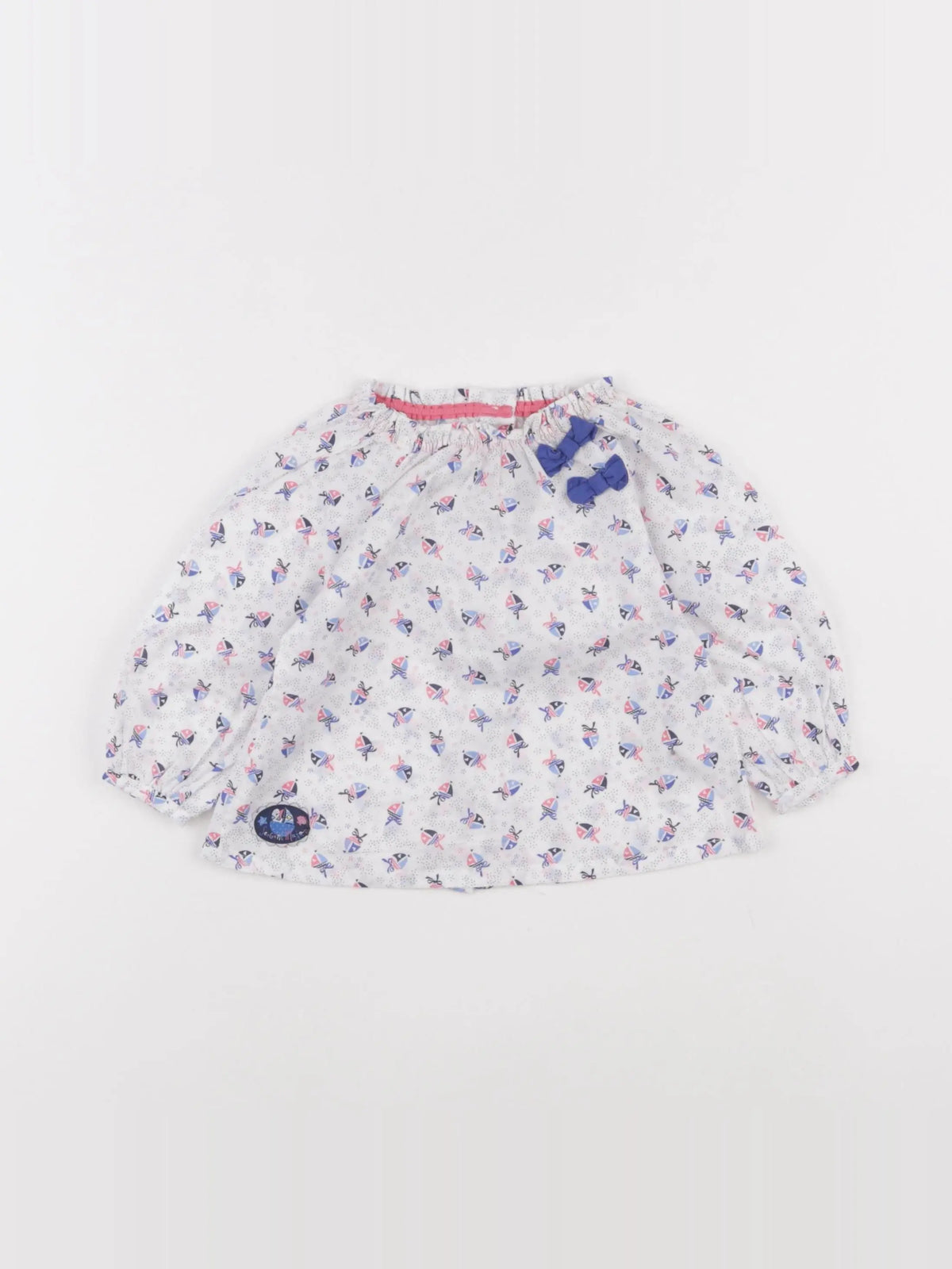 Sergent Major - blouse multicolore - 6 mois