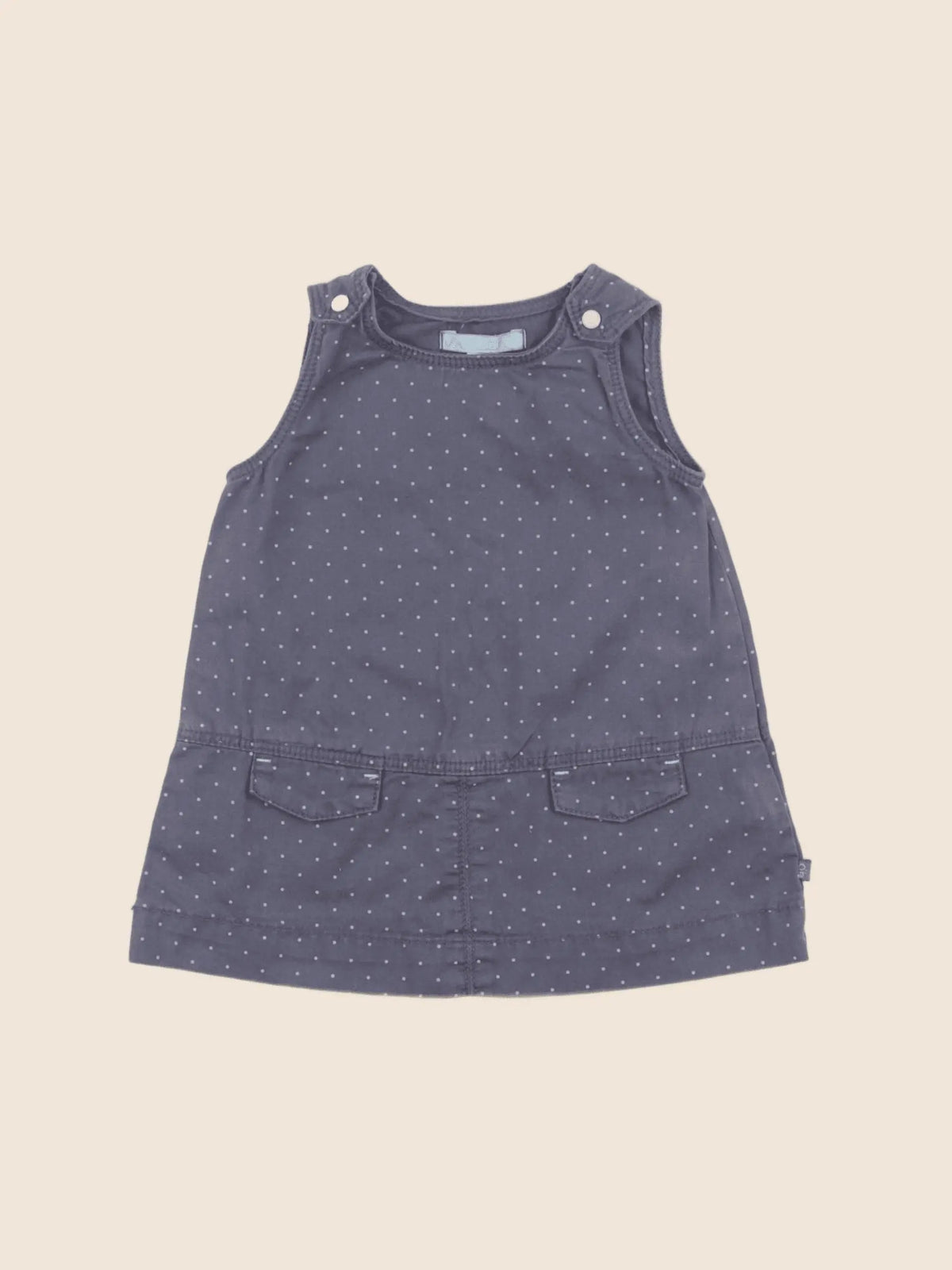 Obaïbi - robe gris - 6 mois