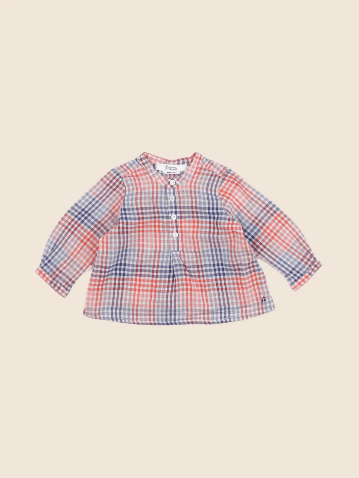 Bonpoint - chemise multicolore - 6 mois