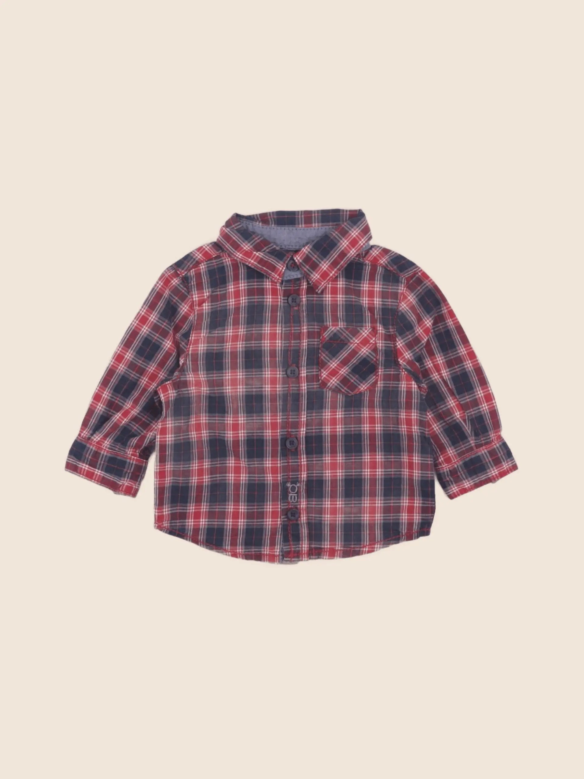 Obaïbi - chemise multicolore - 3 mois