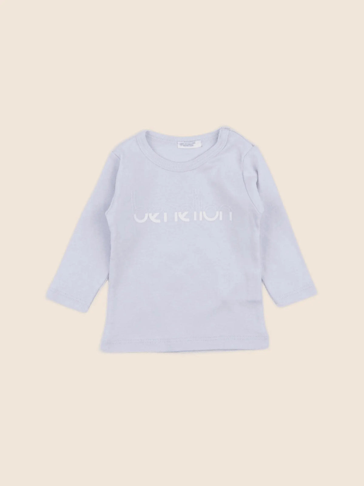 Benetton - tee-shirt bleu - 1/3 mois