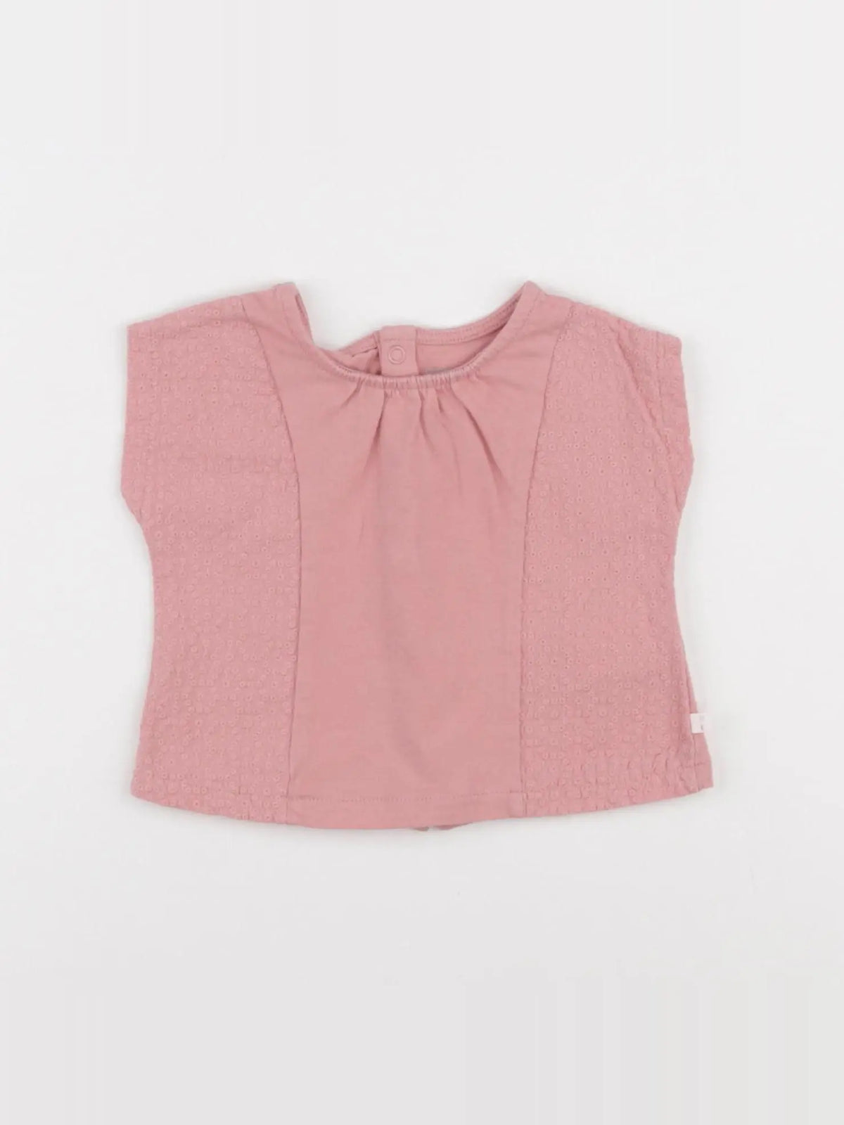 Obaïbi - tee-shirt rose - 3 mois