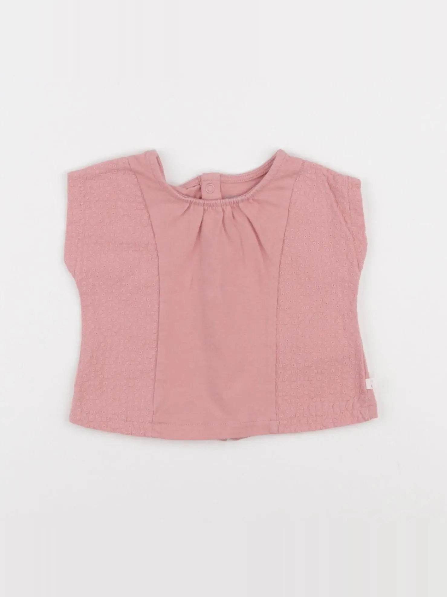 Obaïbi - tee-shirt rose - 3 mois