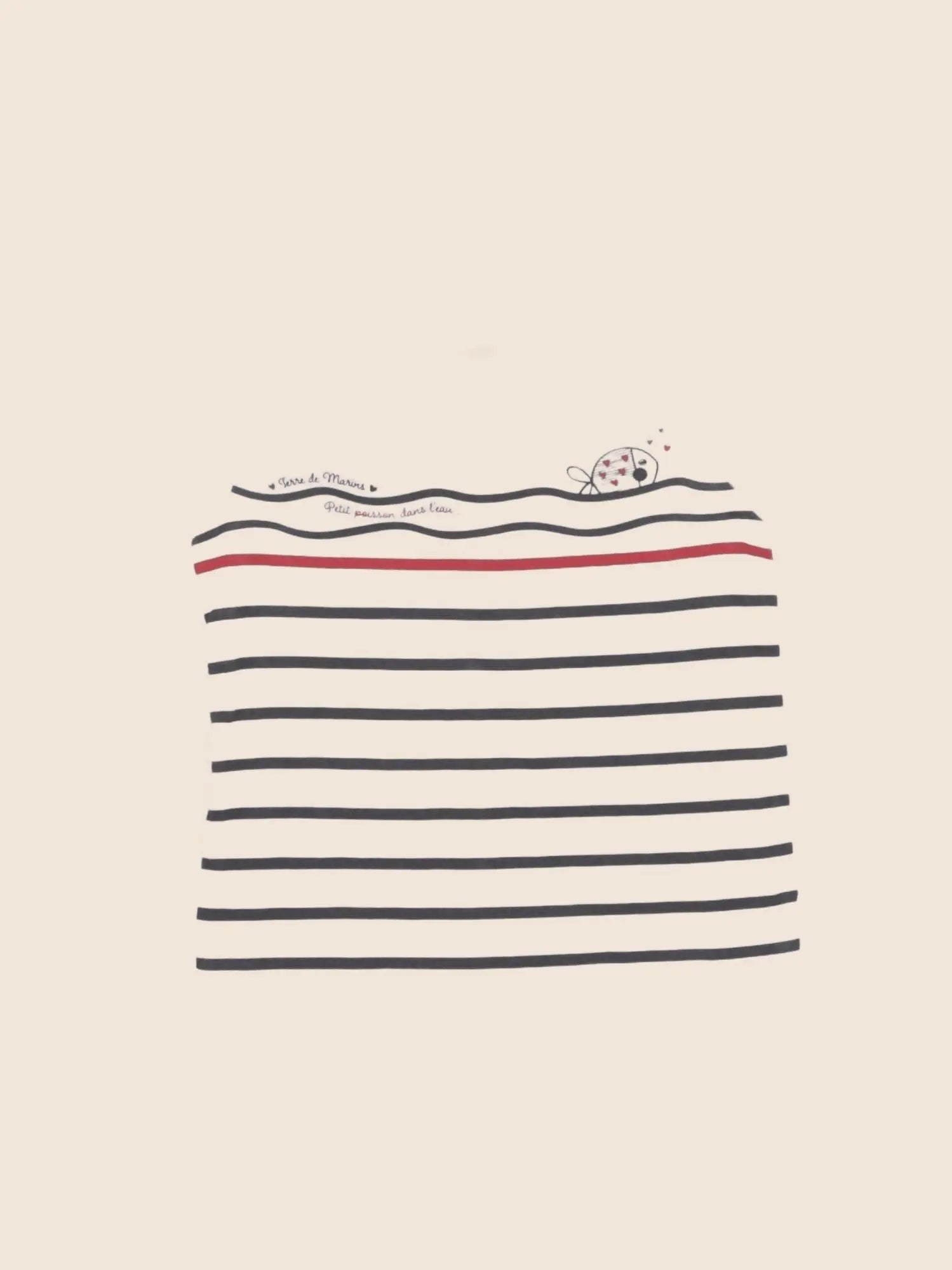 Terre de marins - tee-shirt multicolore - 6 mois
