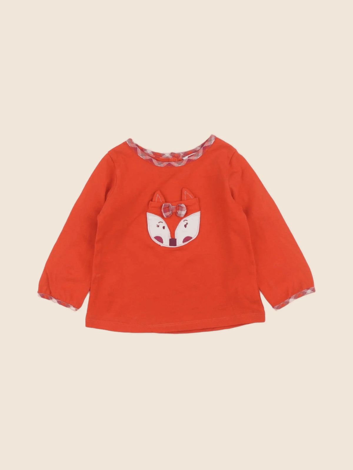 DPAM - tee-shirt orange - 12 mois