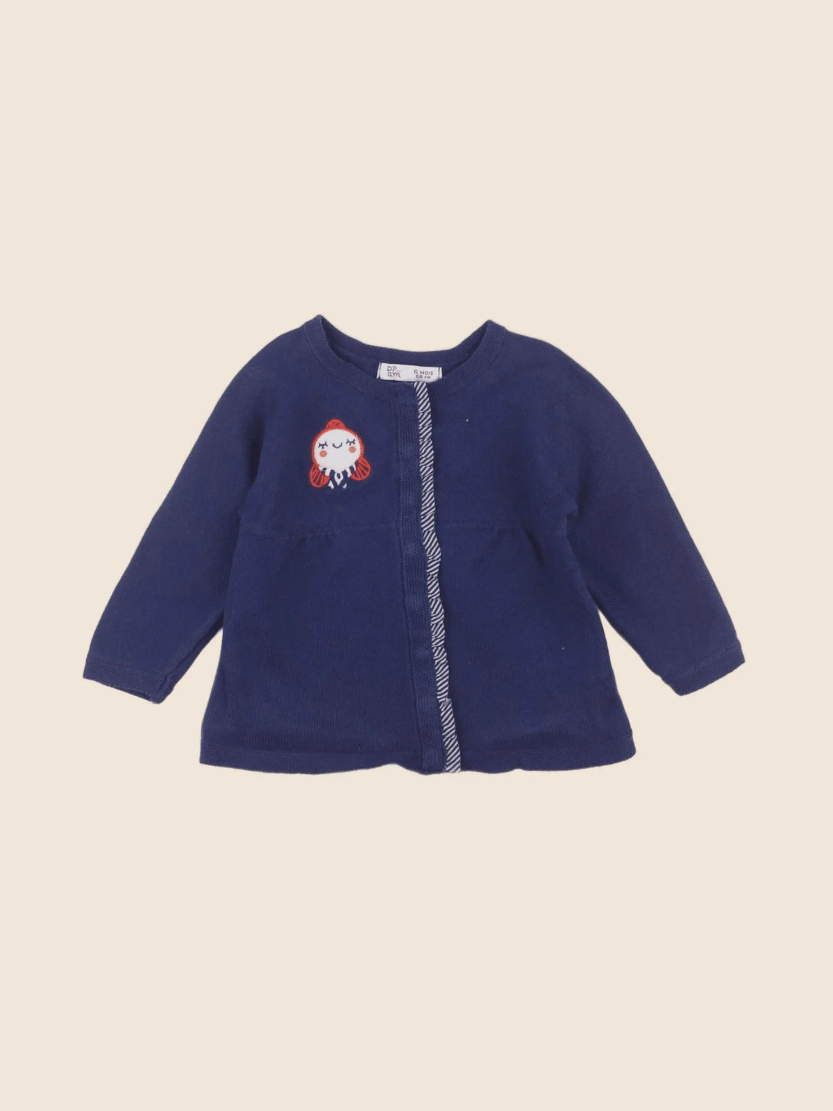 DPAM - gilet multicolore - 6 mois