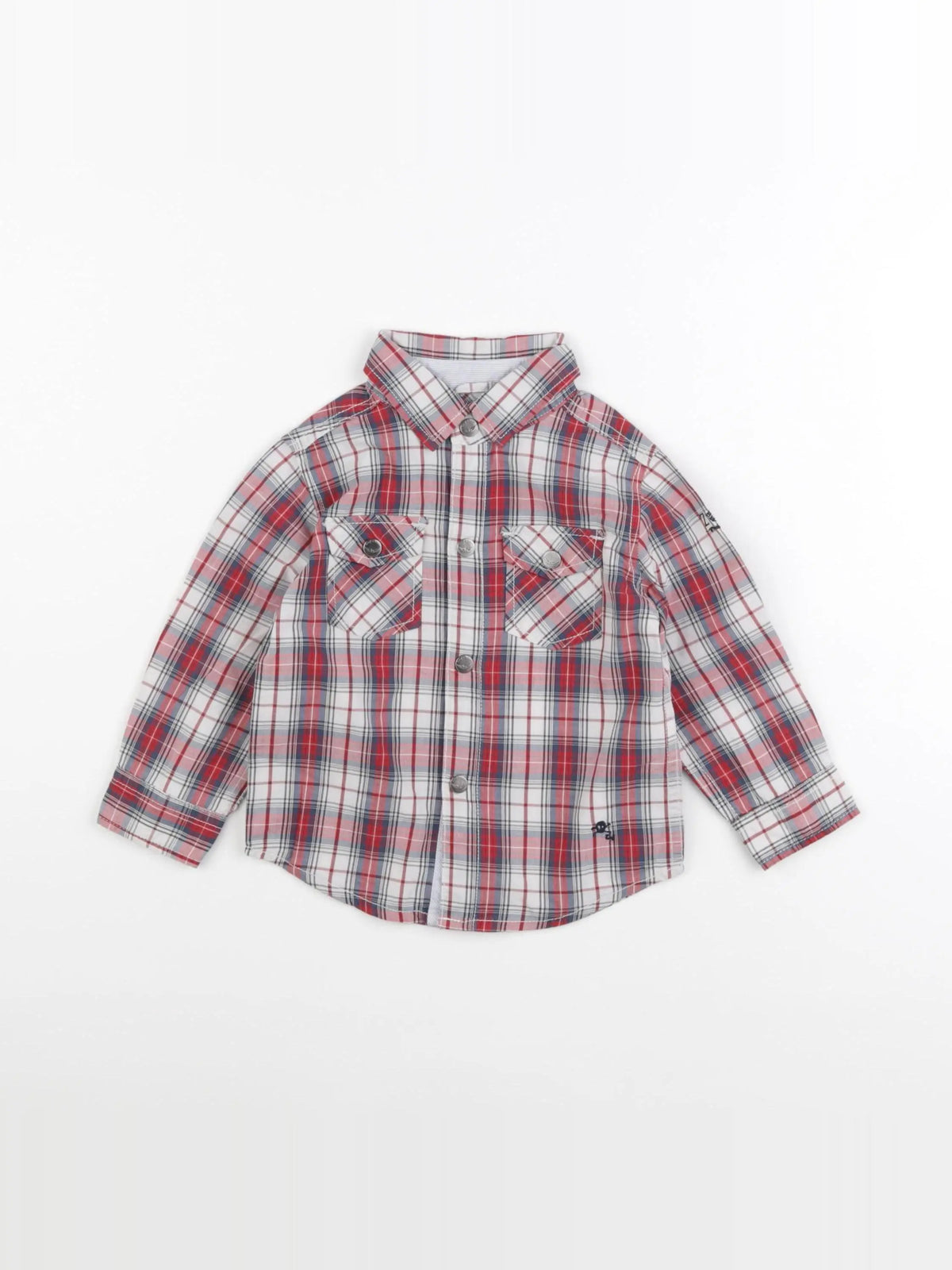 Zadig & Voltaire - chemise rouge - 18 mois