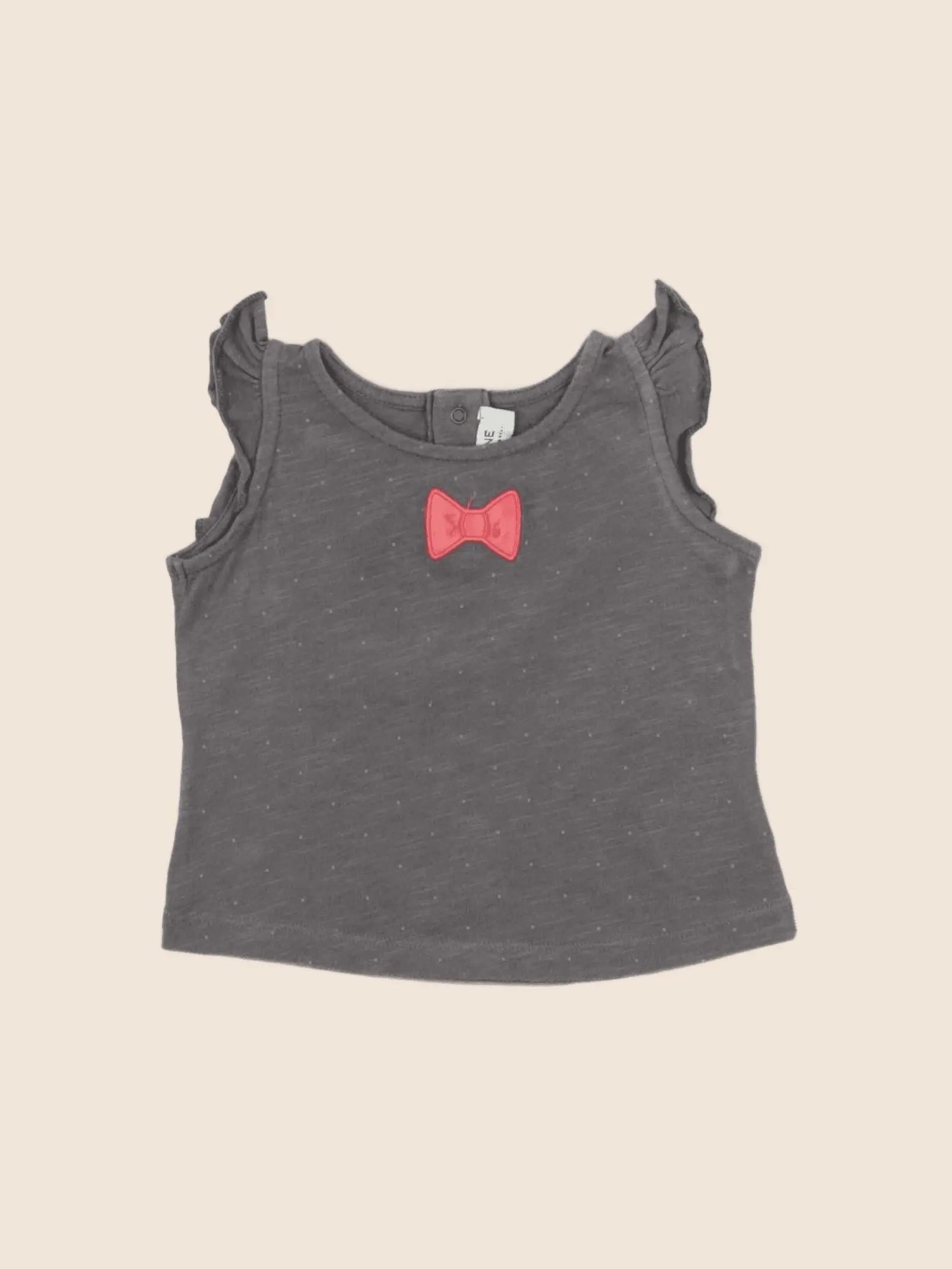 Blune - tee-shirt gris - 6 mois