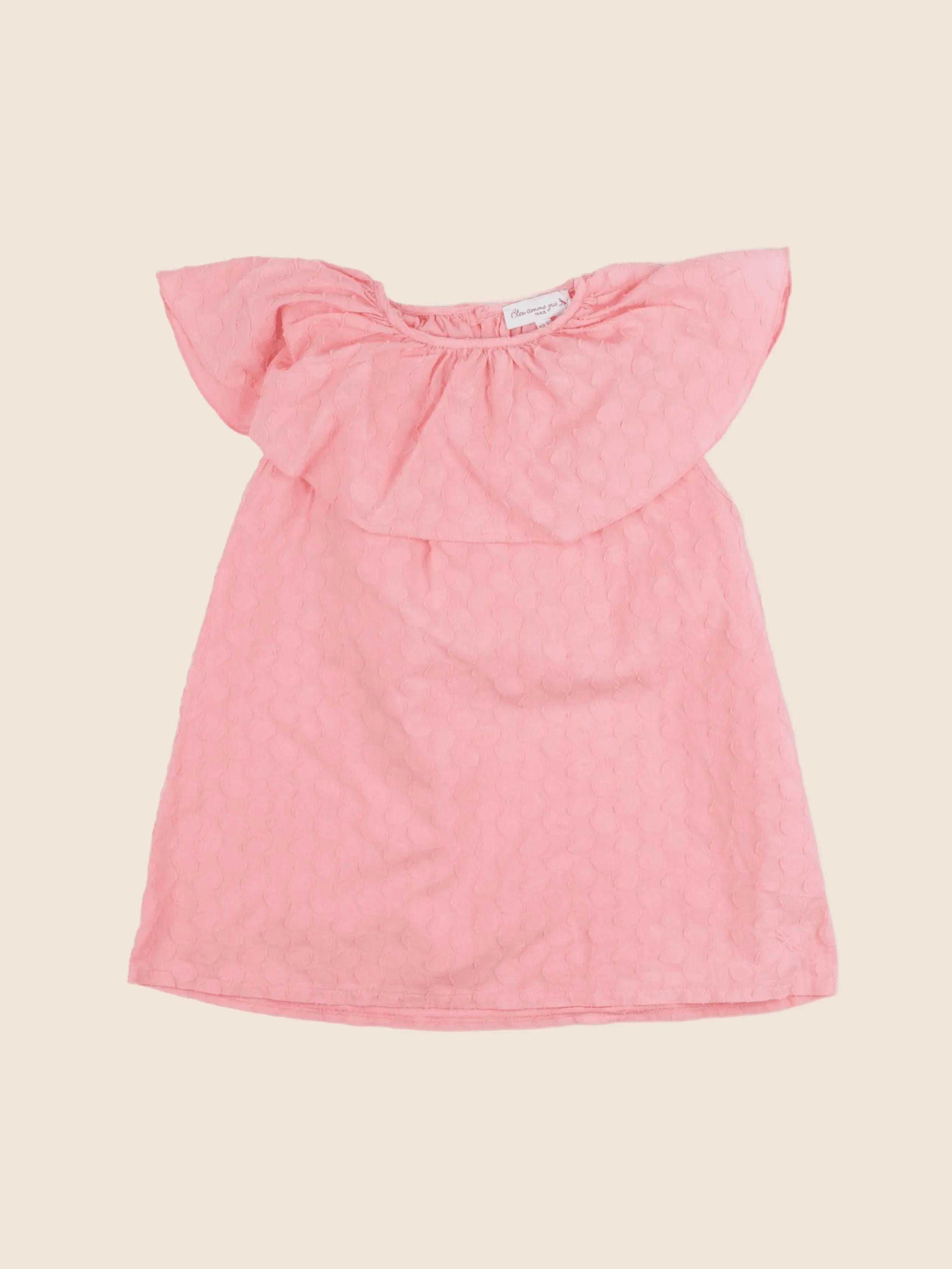 Bleu Comme Gris - blouse rose - 12 ans