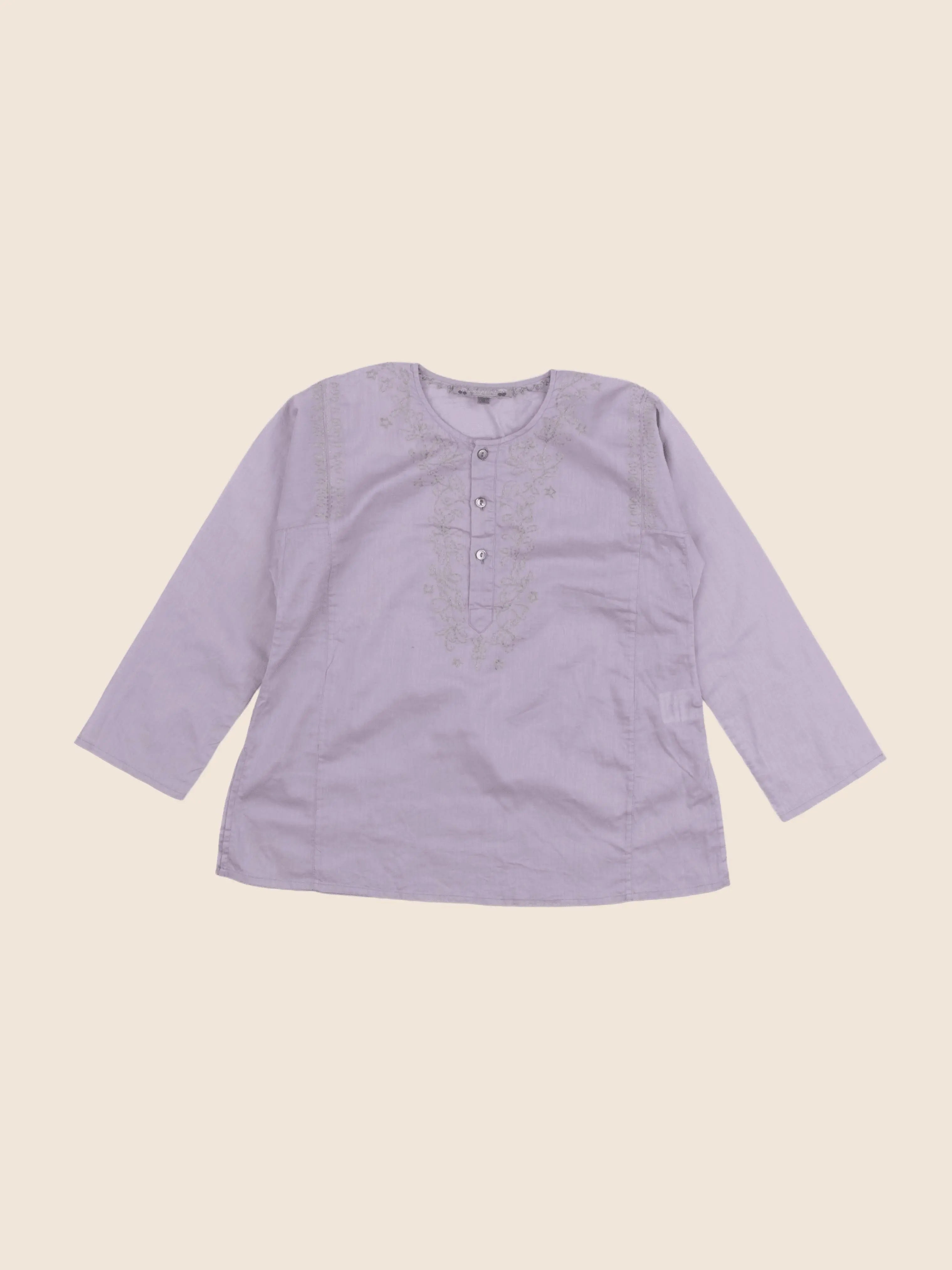 Bonpoint - blouse violet - 6 ans