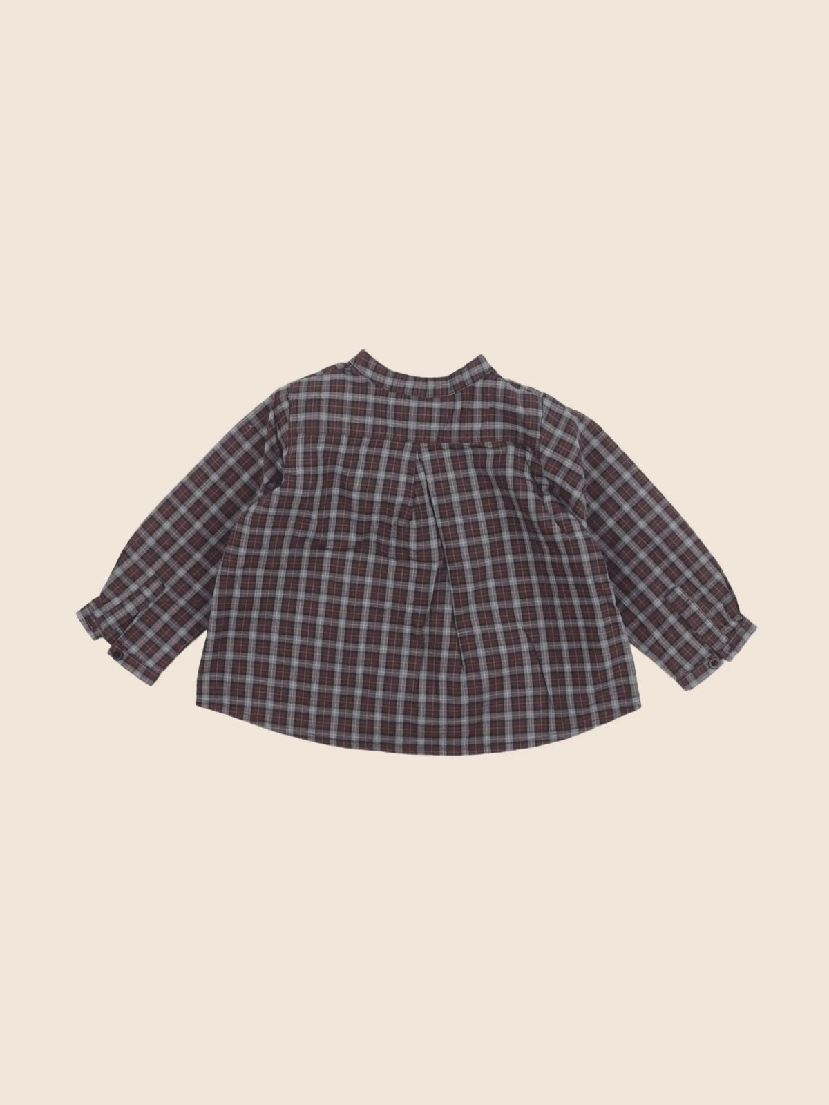Bonpoint - chemise marron - 12 mois