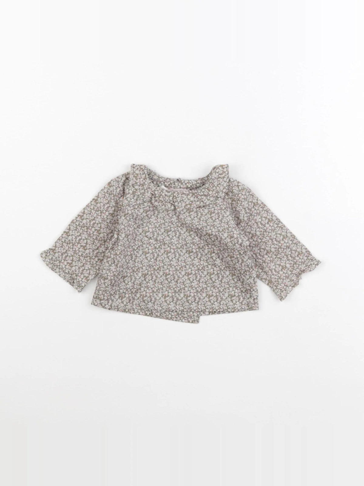 Bonpoint - blouse vert - 1 an