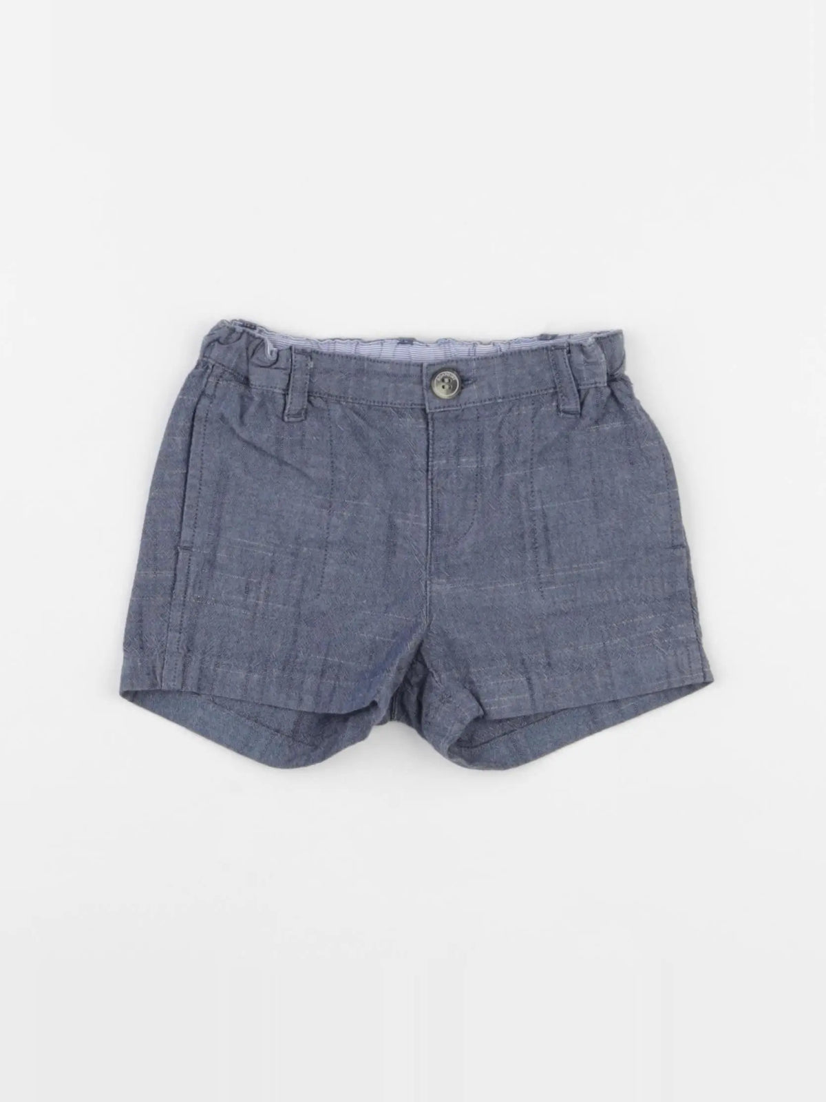 Bonpoint - short bleu - 6 mois