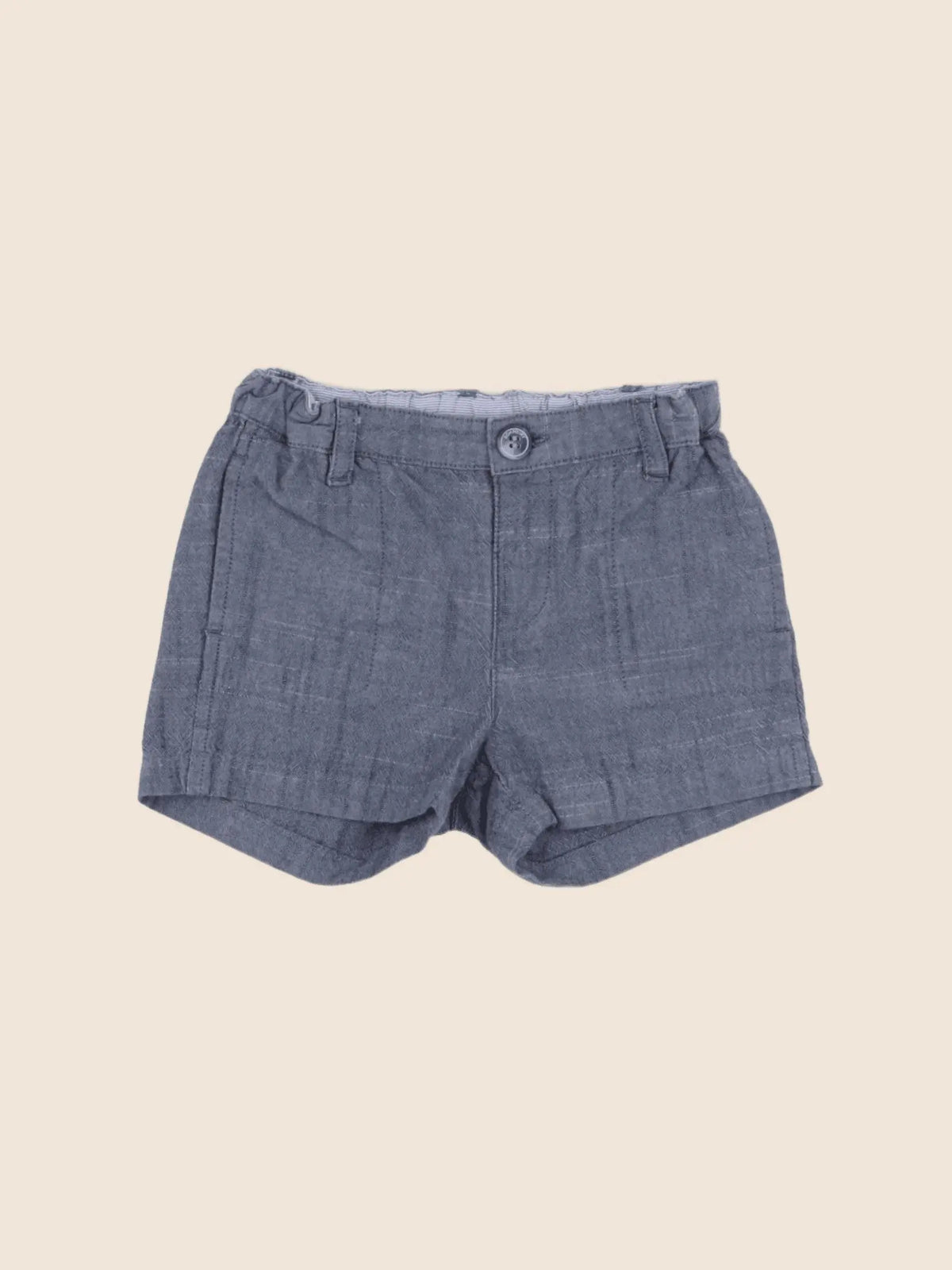 Bonpoint - short bleu - 6 mois
