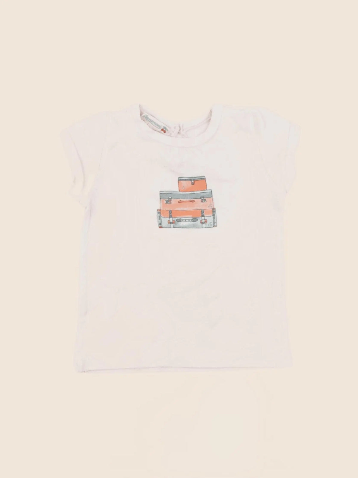 Bonpoint - tee-shirt rose - 6 mois