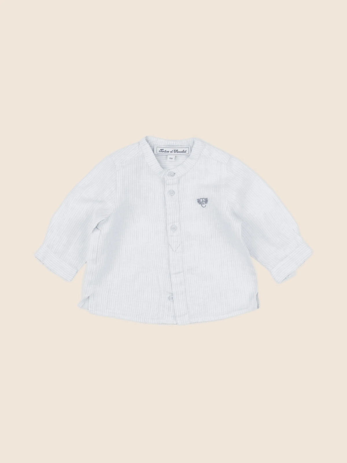 Tartine & Chocolat - blouse bleu - 6 mois