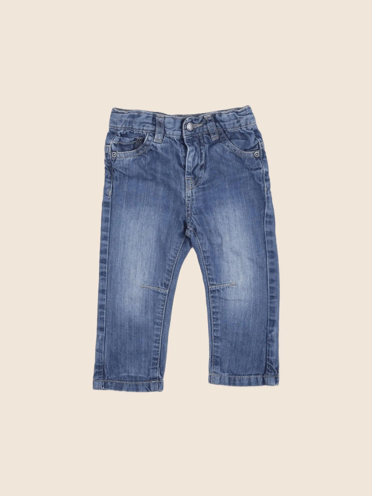 Vertbaudet - jean bleu - 9 mois