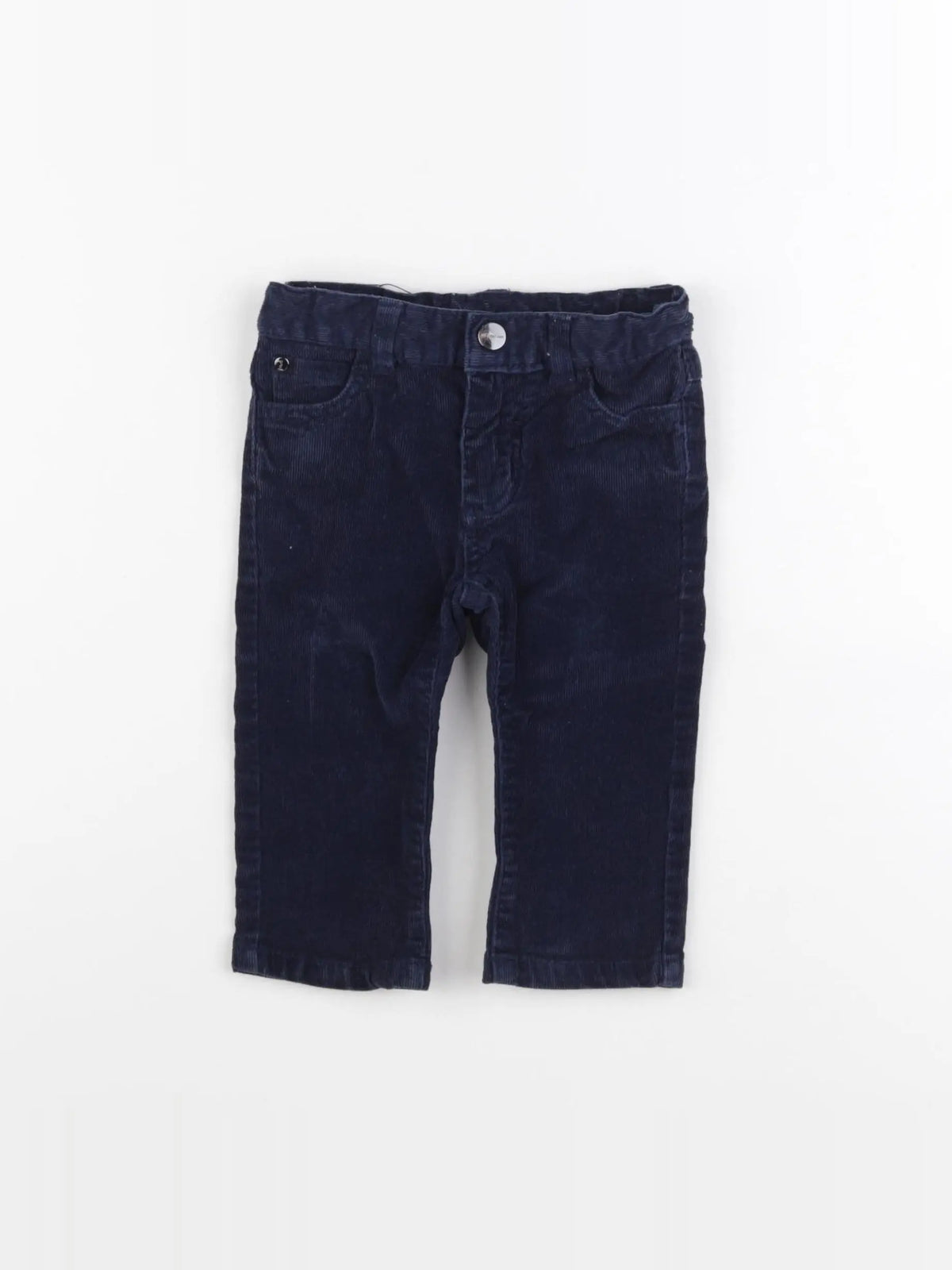 Jacadi - pantalon bleu - 12 mois