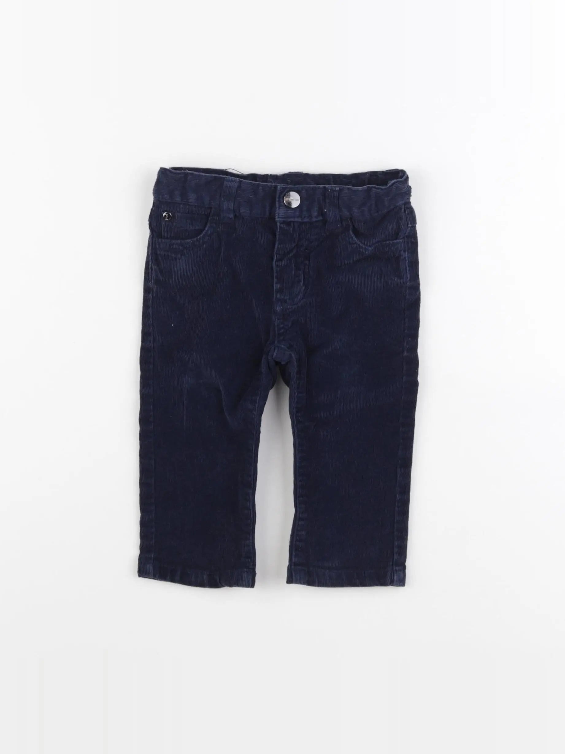 Jacadi - pantalon bleu - 12 mois