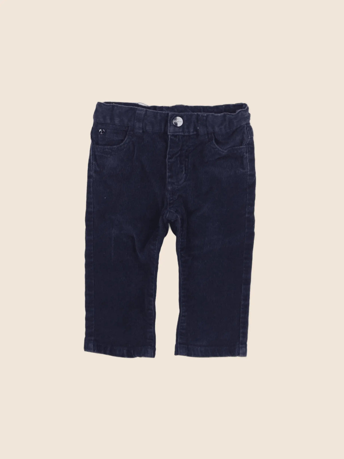 Jacadi - pantalon bleu - 12 mois