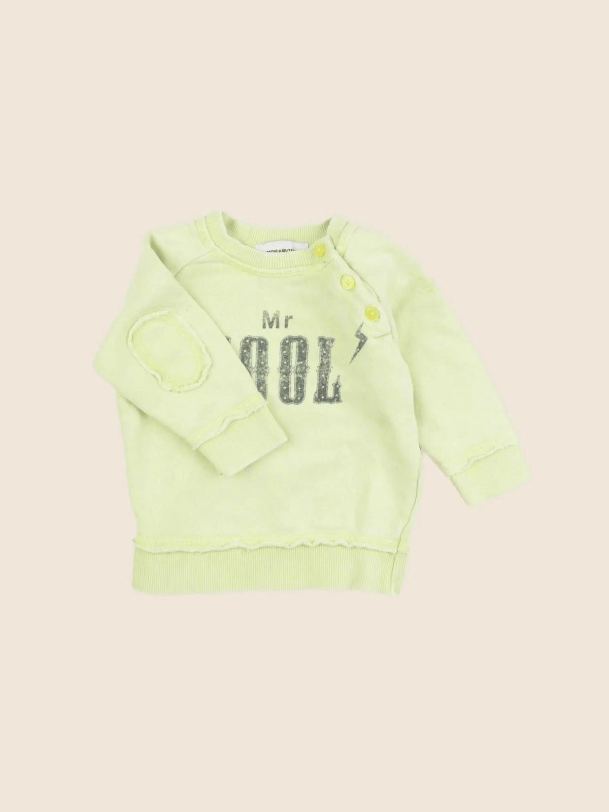 Zadig & Voltaire - sweat jaune - 6 mois
