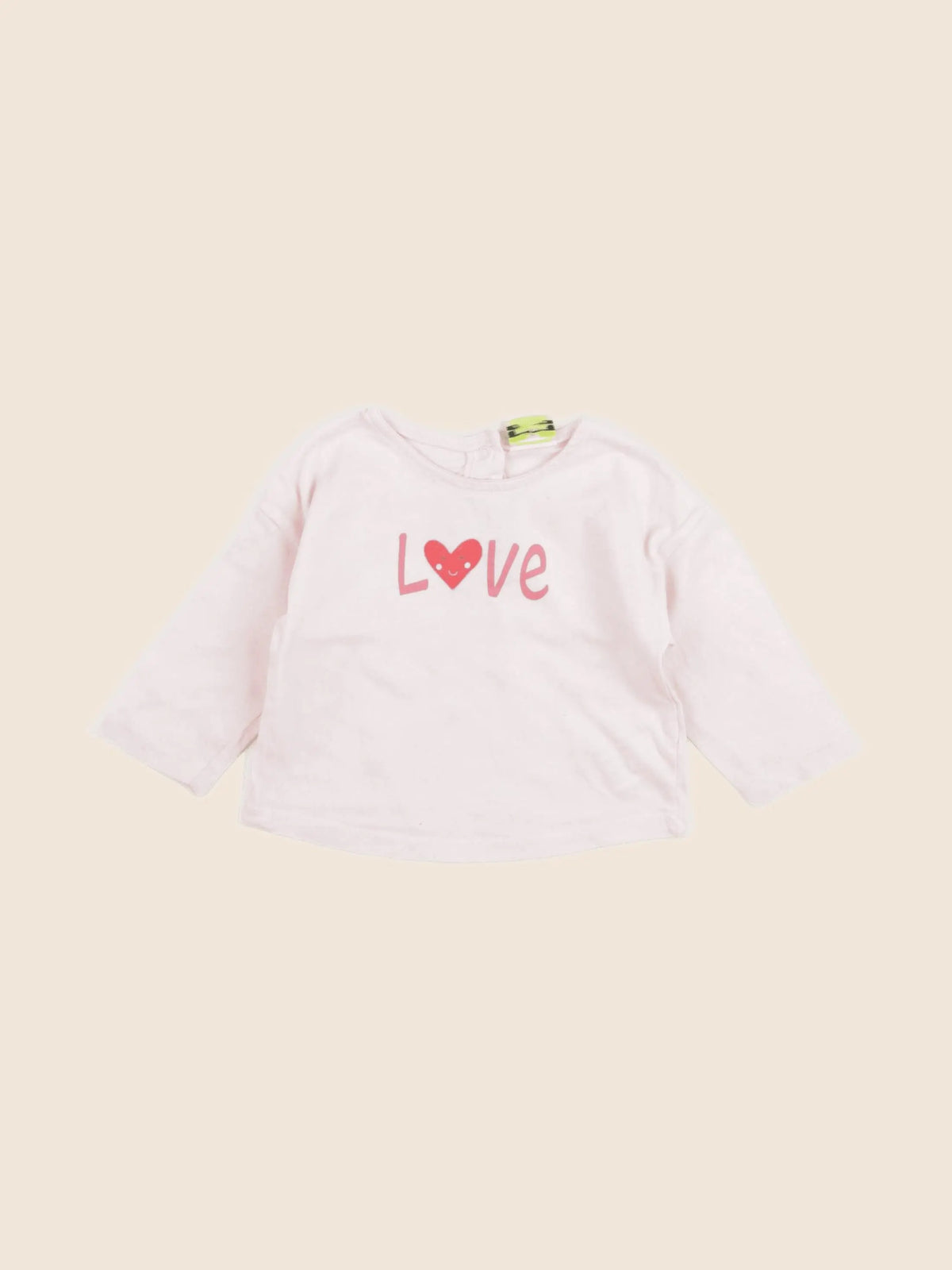 Tape à l'oeil - tee-shirt rose - 6 mois