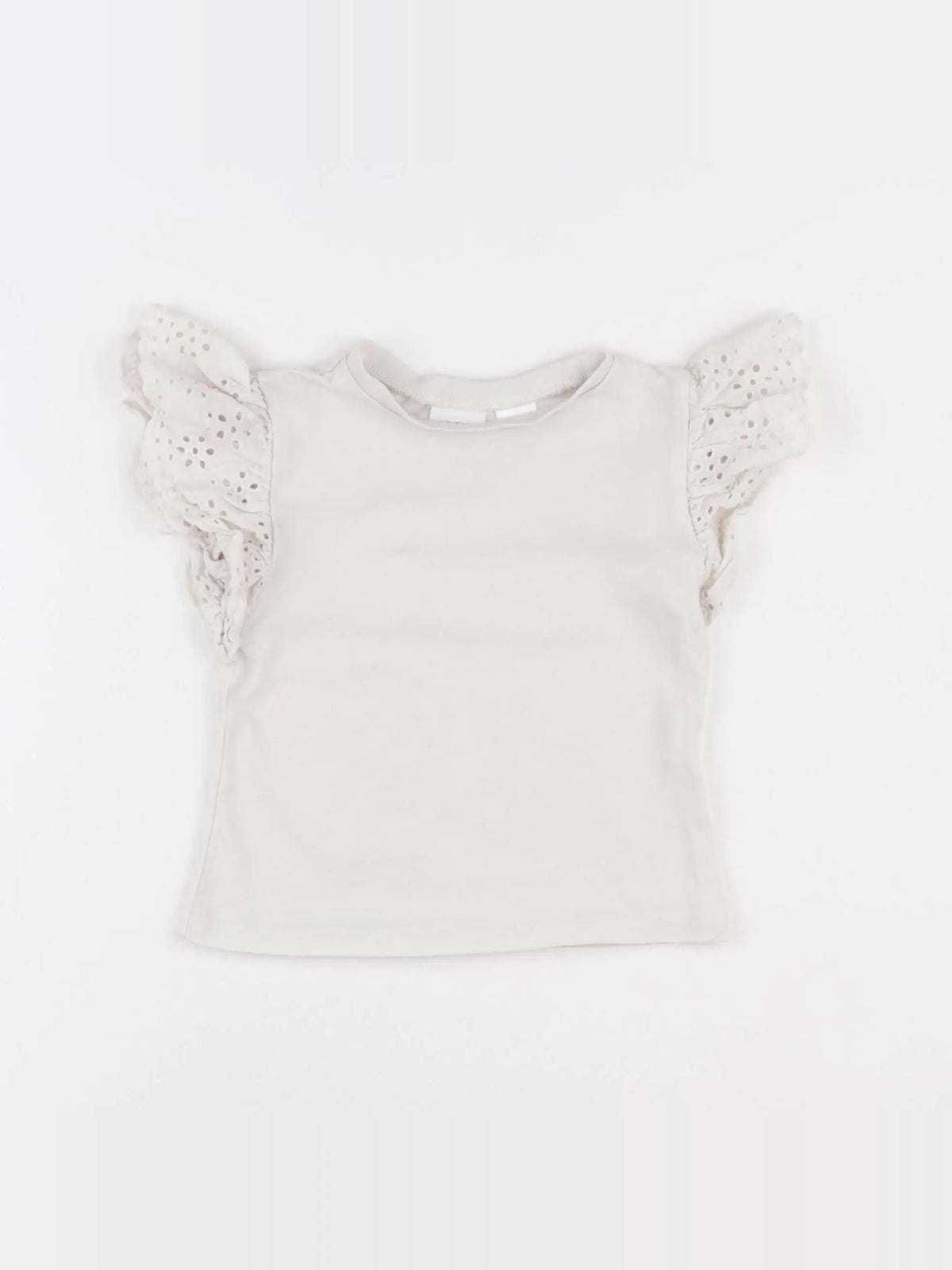 Zara - tee-shirt blanc - 9/12 mois