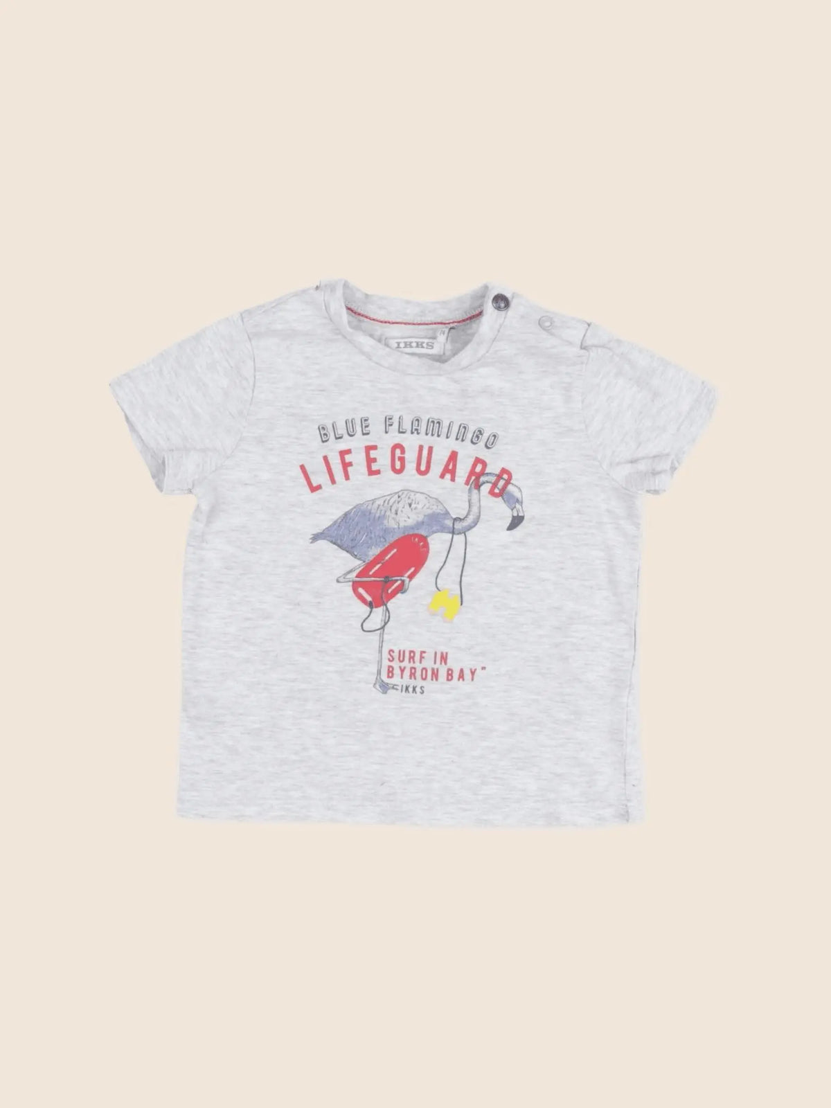 IKKS - tee-shirt gris - 12 mois