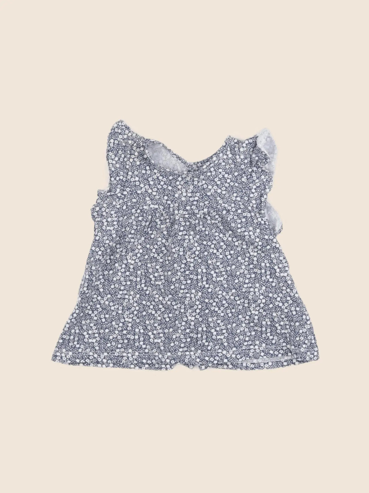 Vertbaudet - tee-shirt bleu - 9 mois