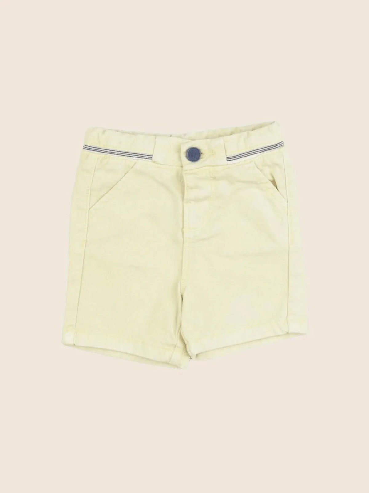 Tape à l'oeil - short jaune - 12 mois