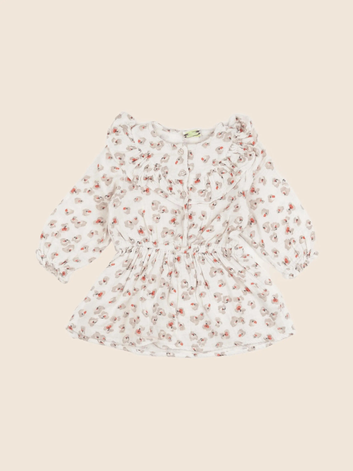 Tape à l'oeil - robe beige - 18 mois